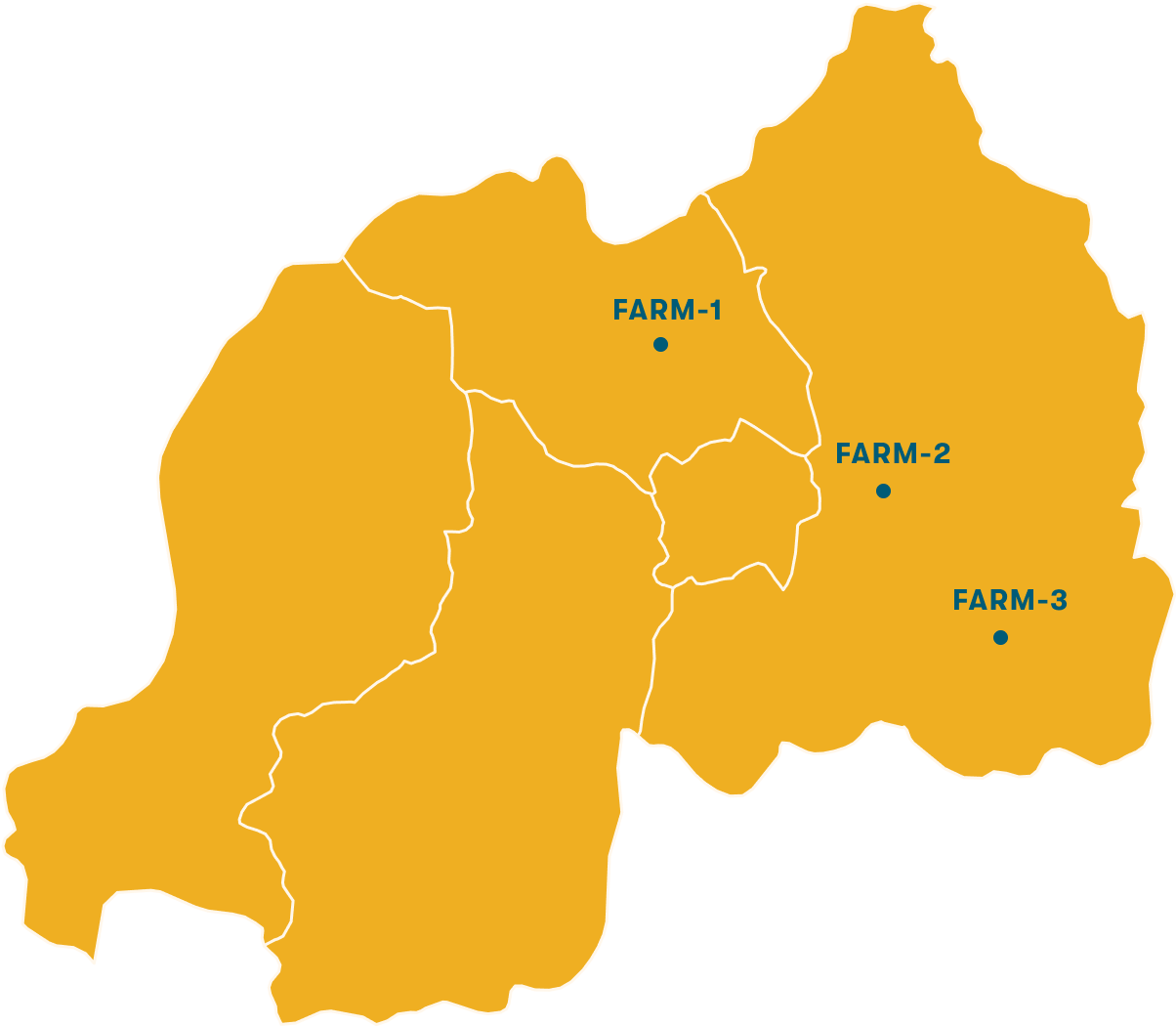 Rwanda Farm Map